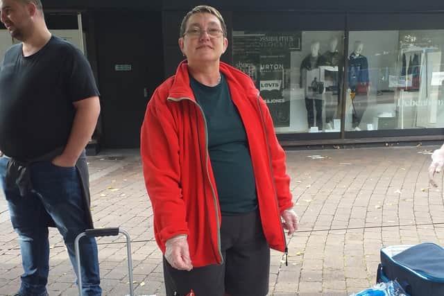 Charitable organisation Helping Hands Portsmouth is celebrating four years of feeding homeless and vulnerable people in the city. Pictured: Mandy Buxey from the group