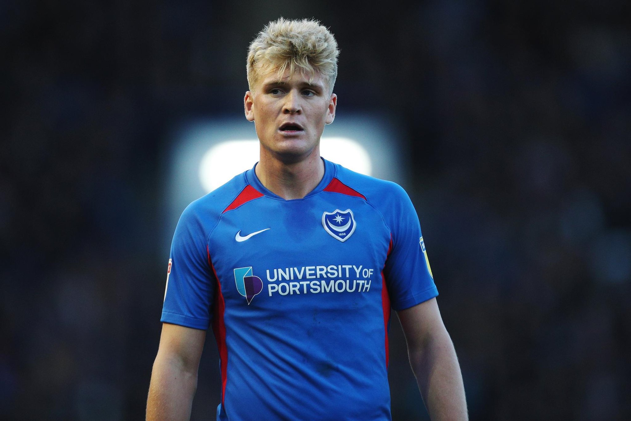 Voormalig Portsmouth, Norwich en Luton man streden hard aan de andere kant van de Belgische tafel tegen voormalig Fratton teamgenoot Christian Burgess