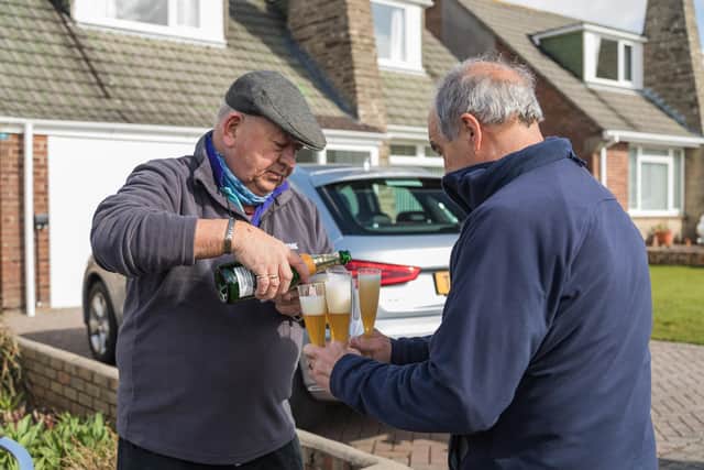 The street party in Langbrook Close, Langstone
Picture: Mike Cooter