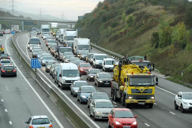 M27 motorway traffic queue between Fareham and Portsmouth in 2014

Picture: Paul Jacobs (142959-1)