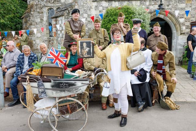 Pictured: Reenactors from Blackout buddies Picture:Marcin Jedrysiak