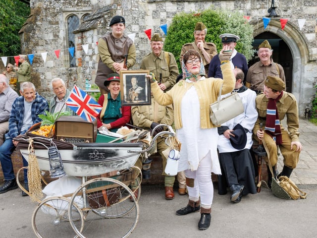 Pictured: Reenactors from Blackout buddies Picture:Marcin Jedrysiak