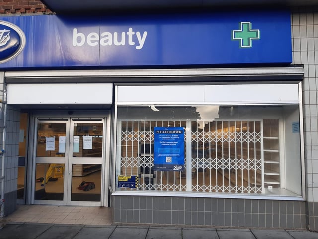 The pharmacy has now closed.