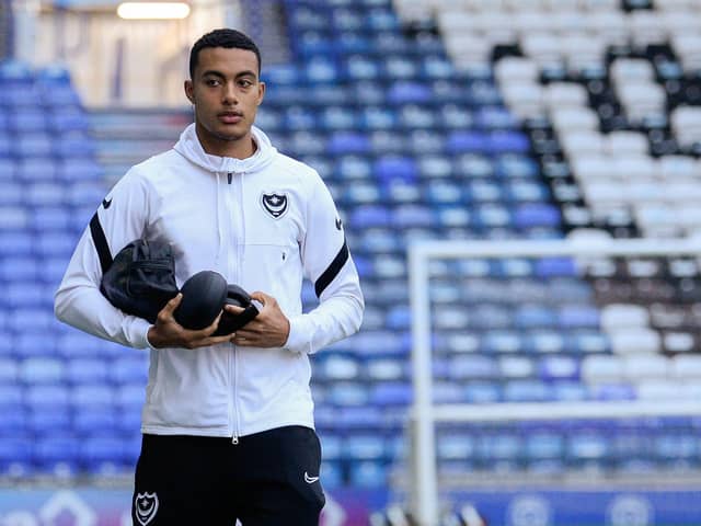 Arsenal youngster Miguel Azeez spent the first half of last season on loan at Pompey