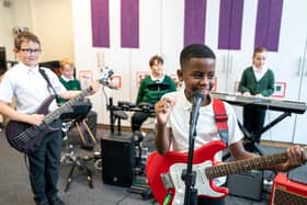 Rocksteady delivers in-school rock and pop band lessons to more than 700 children across Portsmouth.