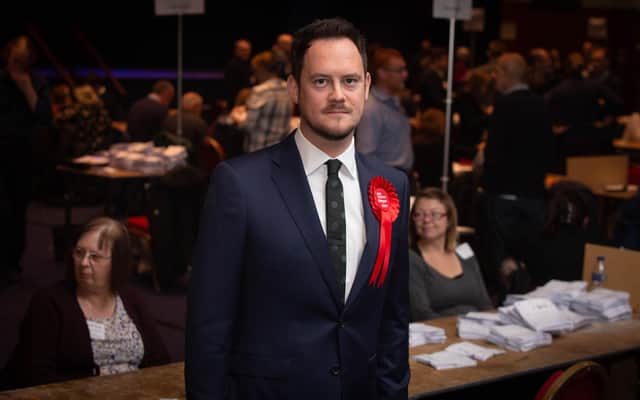 MP Stephen Morgan pictured at the 2019 general election count.

Picture: Habibur Rahman