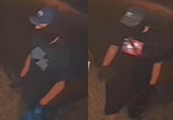 Police would like to speak to these men in connection with a report of a burglary in Hampshire in which eight horse saddles were stolen