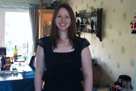 Andrea Cook from Fareham, who has tuberous breast syndrome