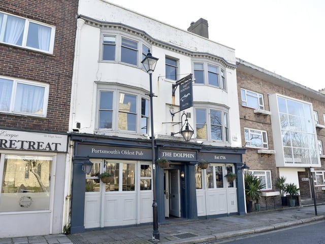 The Dolphin in Portsmouth has a 4.3 rating on Google based on 1,192 reviews. One person said: "Had a happy hour on cocktails which runs all day everyday."Picture: Sarah Standing