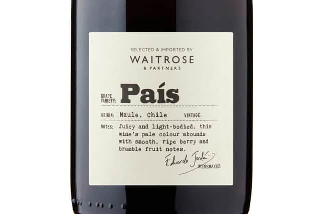 Waitrose and Partners Pais 2018, Maule