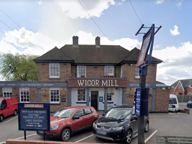 The Wicor Mill, at 246 White Hart Lane in Portschester, Fareham was given a hygiene rating of one by the Food Standards Agency after an assessment on February 1.