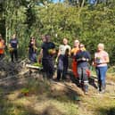 Volunteer plant more than 380 wetland plants