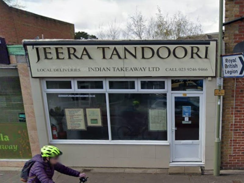 Jeera Tandoori at 133 Elm Grove, Hayling Island was given a hygiene rating of 5 by the Food Standards Agency after an assessment on March 23.
