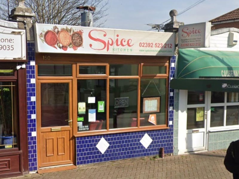 Spice Kitchen, a takeaway at 150 Elson Road, Gosport was also given a score of five on January 16.