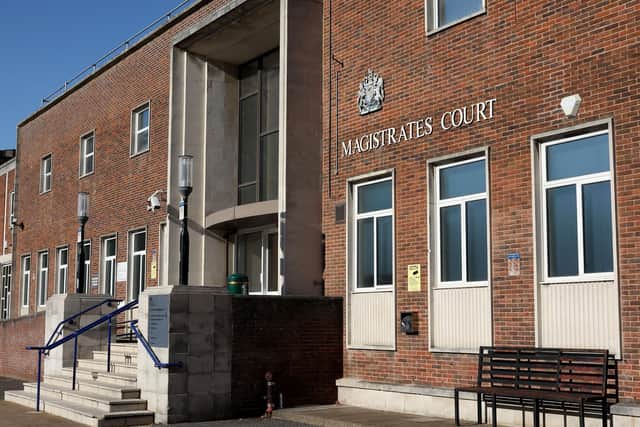 Musa Farah was sentenced at Portsmouth Magistrates' Court. Picture: Chris Moorhouse.