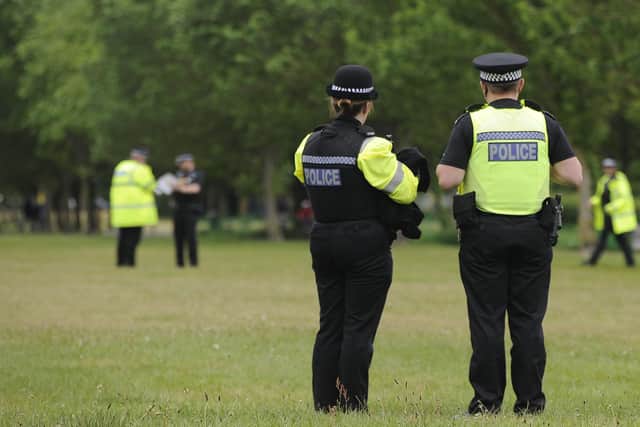 Police.
Picture: Ian Hargreaves (310519-1)