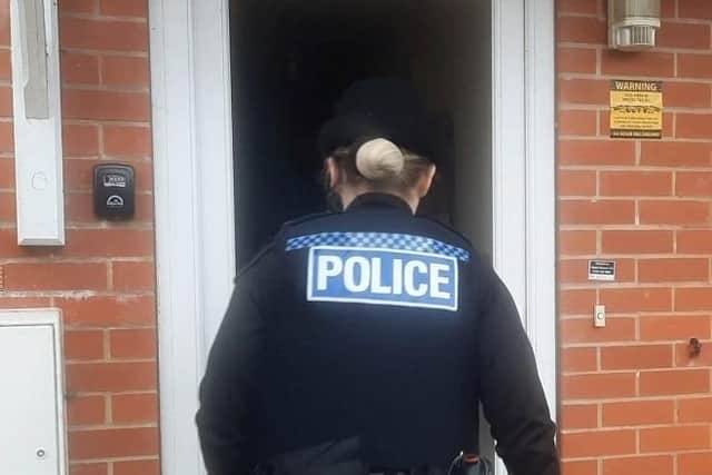 Police closed the house on Cricketers Way in Havant on Wednesday, February 1.