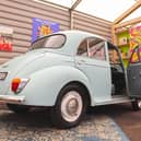 Morris Minor in Beaulieu's new attraction We Had One of Those.