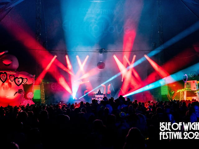 Prodigy and The Streets shone on the Main Stage, while Johnny Marr and The Pretenders rocked the Big Top. The Isle of Wight Festival Day 2 saw festival goers revelling in the sun.Photo: Callum Baker