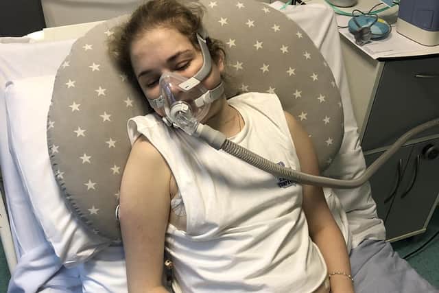 Chelsie Whibley, from Denmead, has cystic fibrosis 