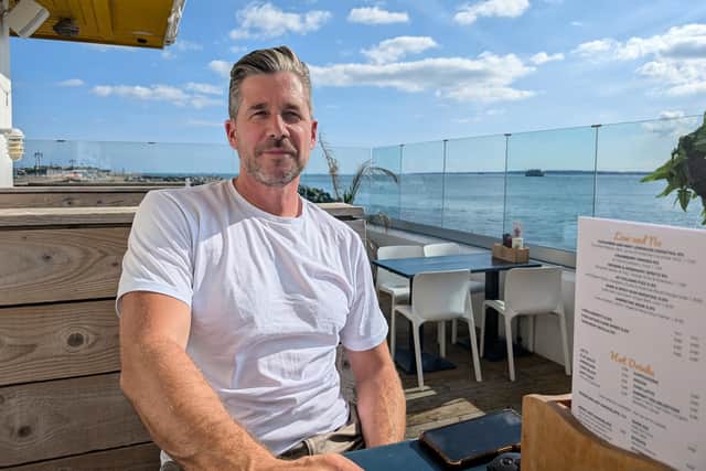 Ian Clarke, co-owner of the Beach Club