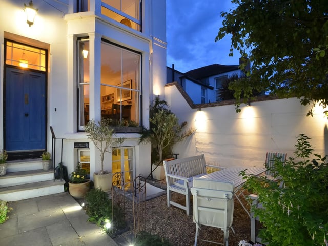 This end-of-terrace townhouse in Netley Terrace, Southsea, is on the market at a guide price of £665,000. It is listed by Fine and Country.