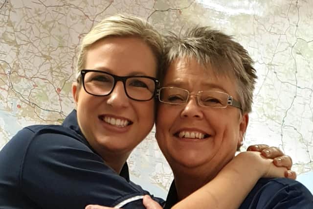 Matron Natalie Raven and Matron Bev Vaughan 