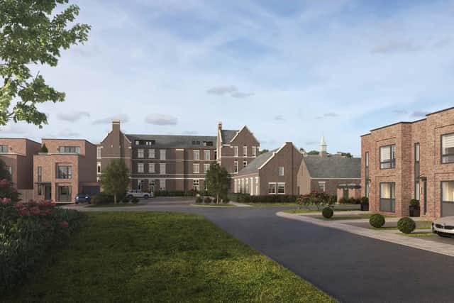 How the new housing development at St James' Hospital could look. 
Picture: PJ Livesey