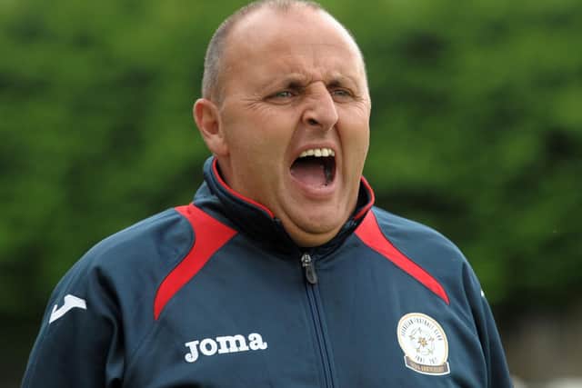 Louis Bell pictured as coach at Horndean in 2012. Picture: Mick Young