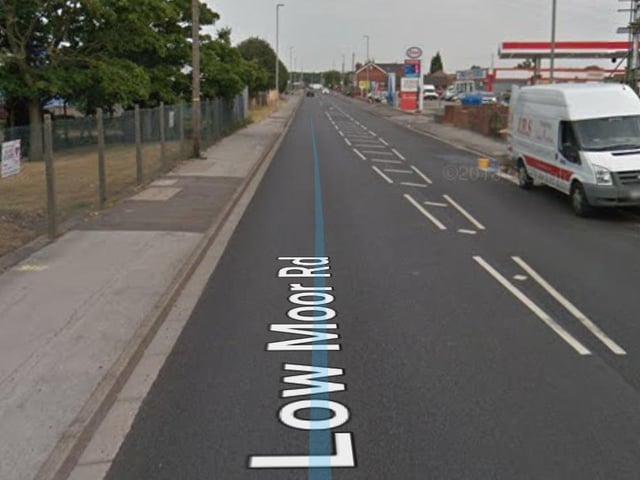 This ranked 4th, with 60 accidents over the period of data analysed.