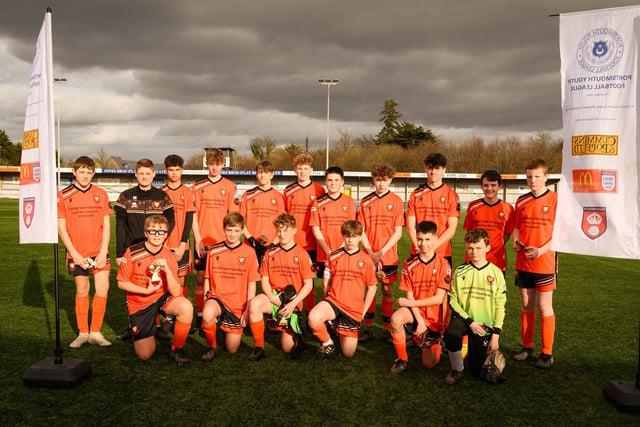AFC Portchester Vikings U14s. Picture: Keith Woodland (190321-1006)