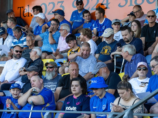Pompey fans make annual pre-season trip to Westleigh Park