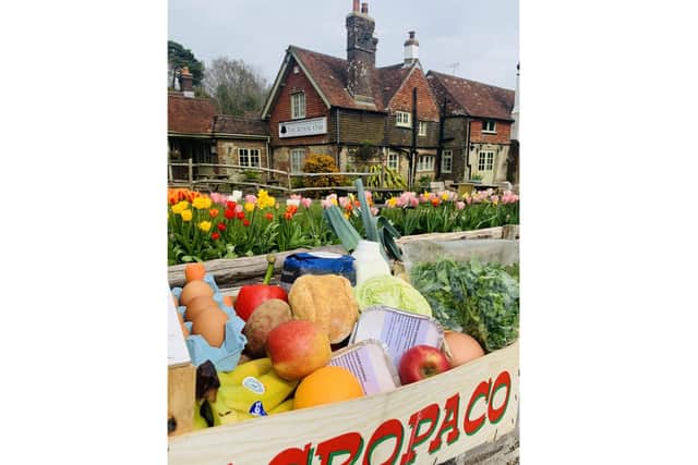 The Royal Oak pub in Midhurst is one of dozens business on an interactive map of fresh food businesses and farm shops across the South Downs. 