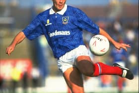 Former Pompey striker Colin Clarke.  Picture: Gary M Prior/Allsport