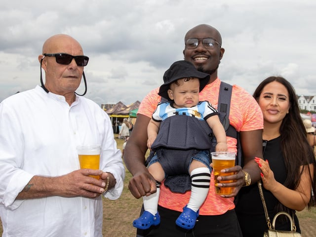 Southsea Common was transformed this weekend into a Thai craft and food extravanganza for the whole family. Pictured - Dawkins Family from GosportPhotos by Alex Shute