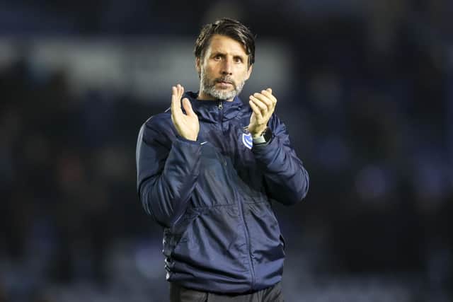 Danny Cowley has called on the EFL to re-think their fixture scheduling next season, as the Fratton faithful gear up for another gruelling away trip. Picture: Robin Jones - Digital South