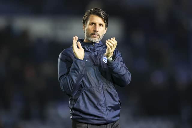 Danny Cowley has called on the EFL to re-think their fixture scheduling next season, as the Fratton faithful gear up for another gruelling away trip.   Picture: Robin Jones - Digital South