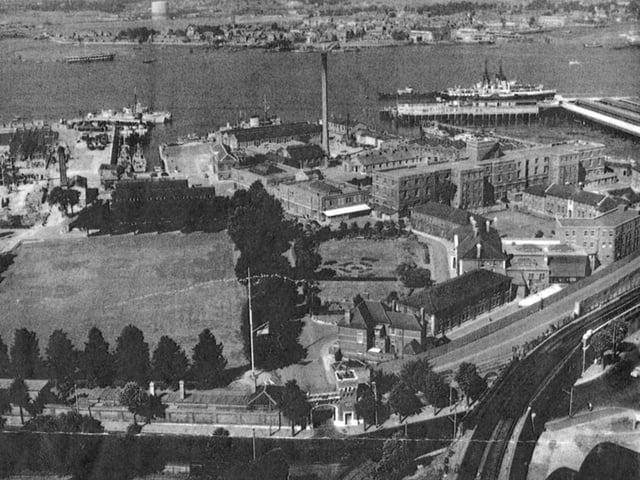 HMS Vernon pre war.