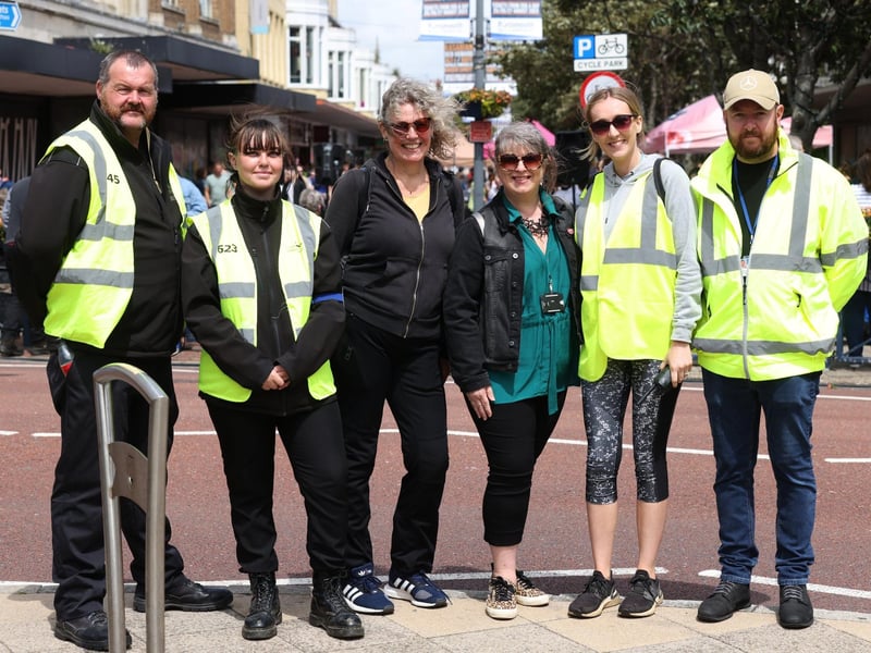 Organisers at the event.
Picture: Sam Stephenson.