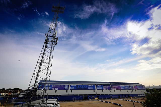 Fratton Park stadium. Picture: Chris Moorhouse (jpns 230721-04)