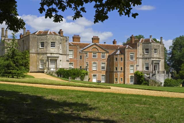 The south front of Mottisfont, near Romsey, Hampshire with the parterre garden. The south front is predominantly 18th-century. Picture: national Trust