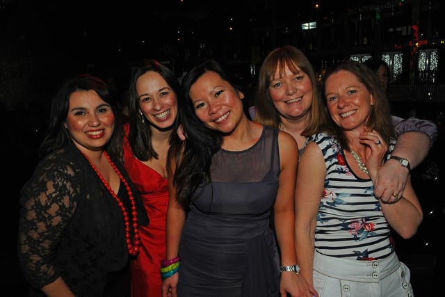 Revellers having a good time at Tiger Tiger in Gunwharf Quays back in the day.