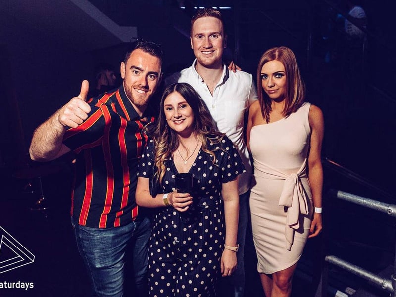 Clubbers at Face on the floor in Pryzm in 2019.