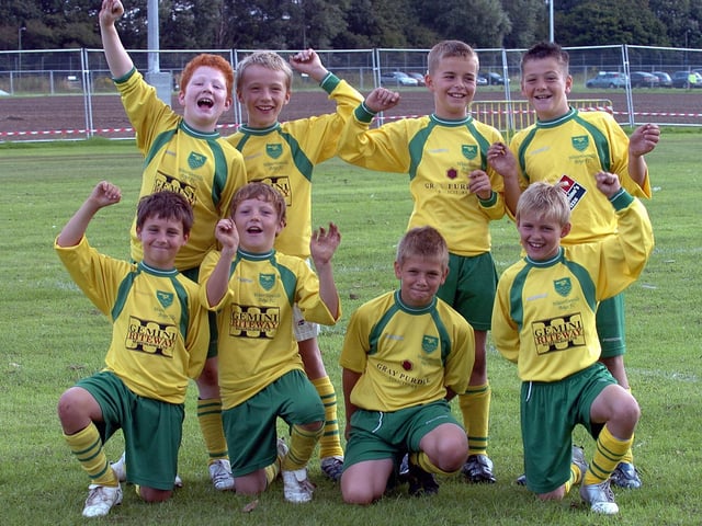 The Waterlooville under-10s team at the 2007 Whiteley Sixes.