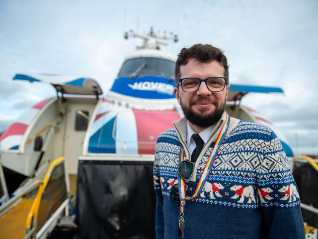 Hovertravel's Jolly Jumper Day