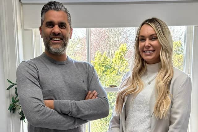 Matt Marsh and Danielle Kelly from ROK Marsh Estate Agents based in Hilsea.