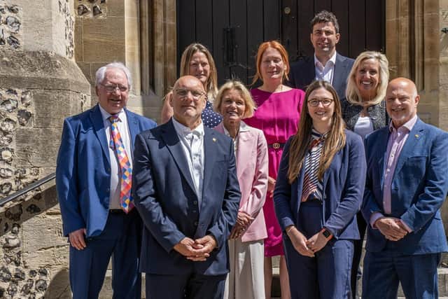 Hampshire County Council cabinet members. Image: Hampshire County Council