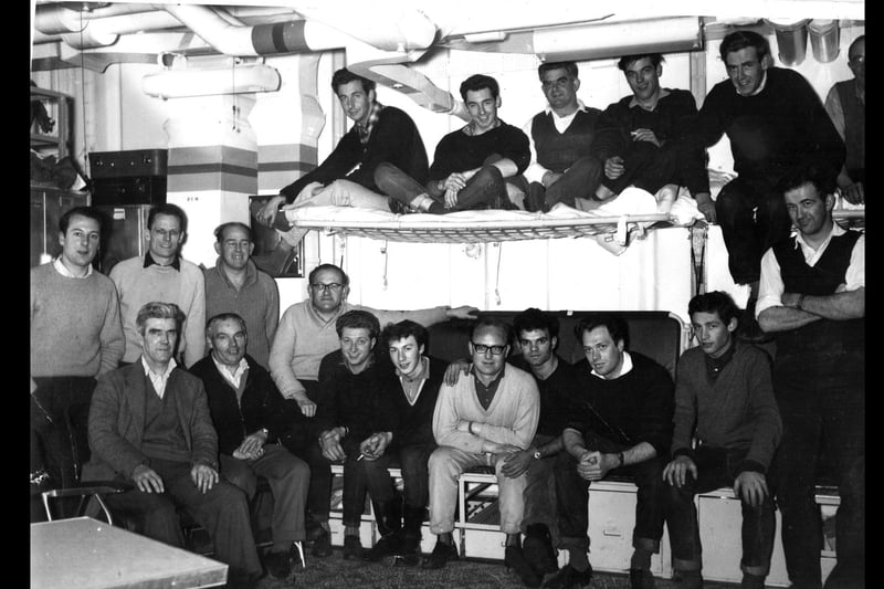 Do you recognise these Dockyard workers from about 1960?