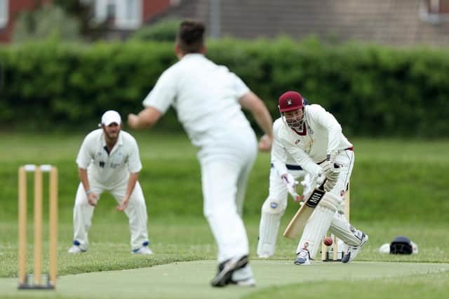Steve Perkins was among the top order Clanfield batsmen out for a duck in their collapse against Kerala 3rds. Picture: Chris Moorhouse