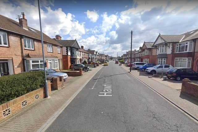 Several theft from vehicle incidents have been reported in the area of Hawthorn Crescent, Cosham. Picture: Google Street View.
